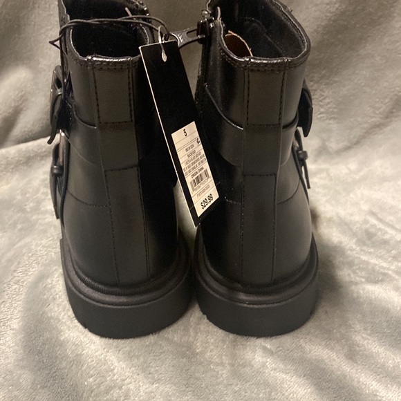 Art Class Girls “Cadi” Moto Boots Big Girls Size 5 - Picture 8 of 9